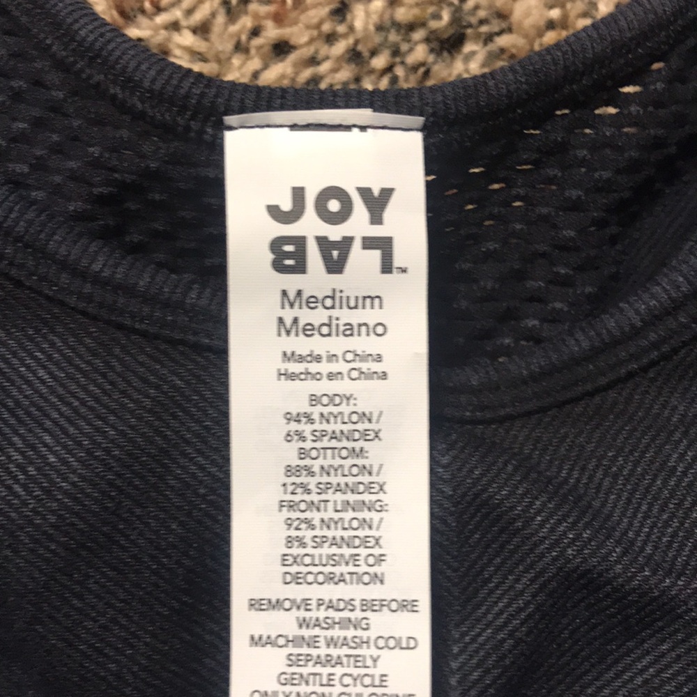 🐠JoyLab Black Crop Top Multiple Sizes | NWT - Picture 3 of 5